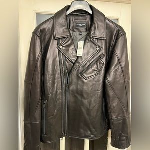 Saks Fifth Avenue leather jacket. NWT